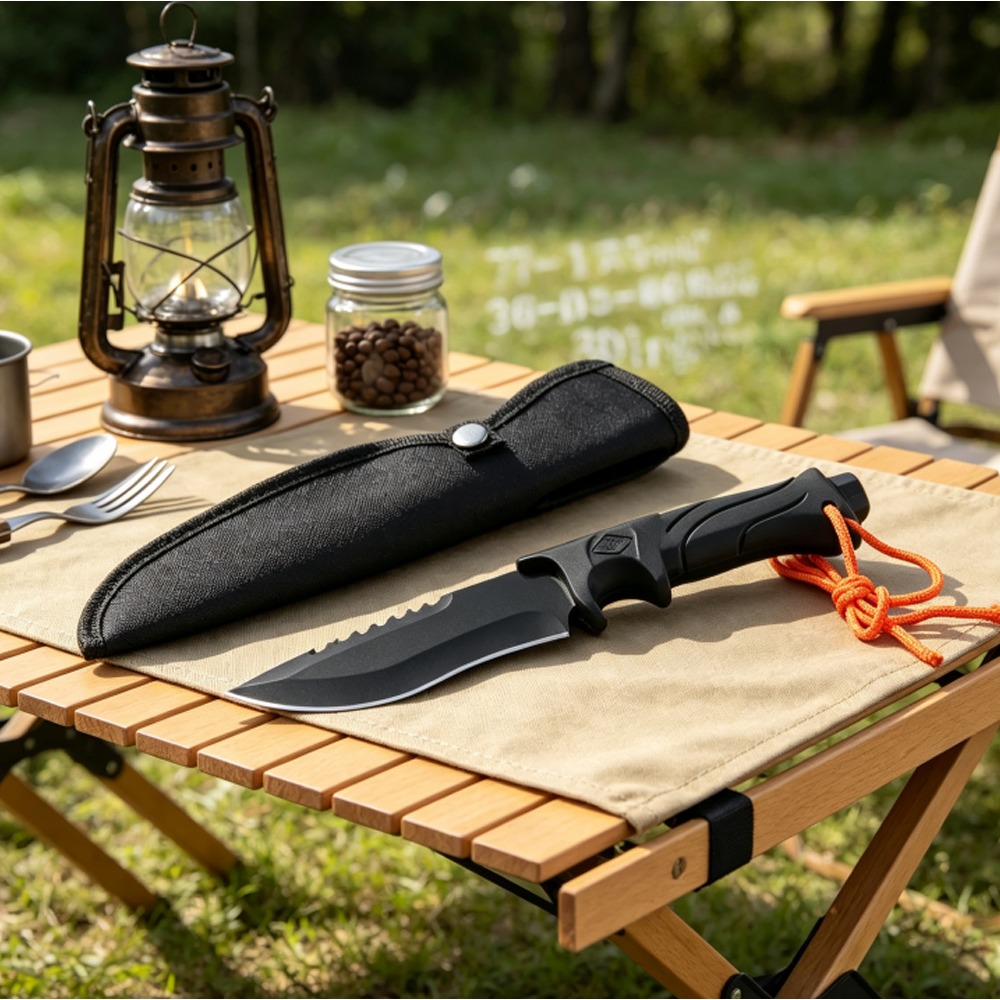 Dive Knife Titanium - Coltello da Sopravvivenza Multiuso EDC a