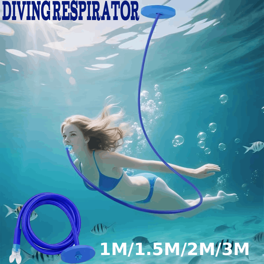 Aquatic Diving - Tubo per Snorkeling Freestyle con Boa