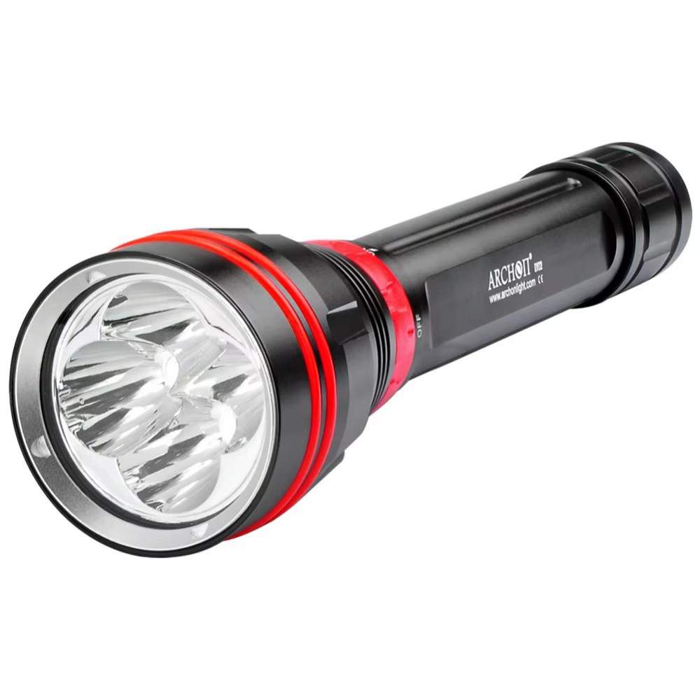 Underwater Flashlight - 4000LM 4-LED 100M Luce subacquea impermeabile