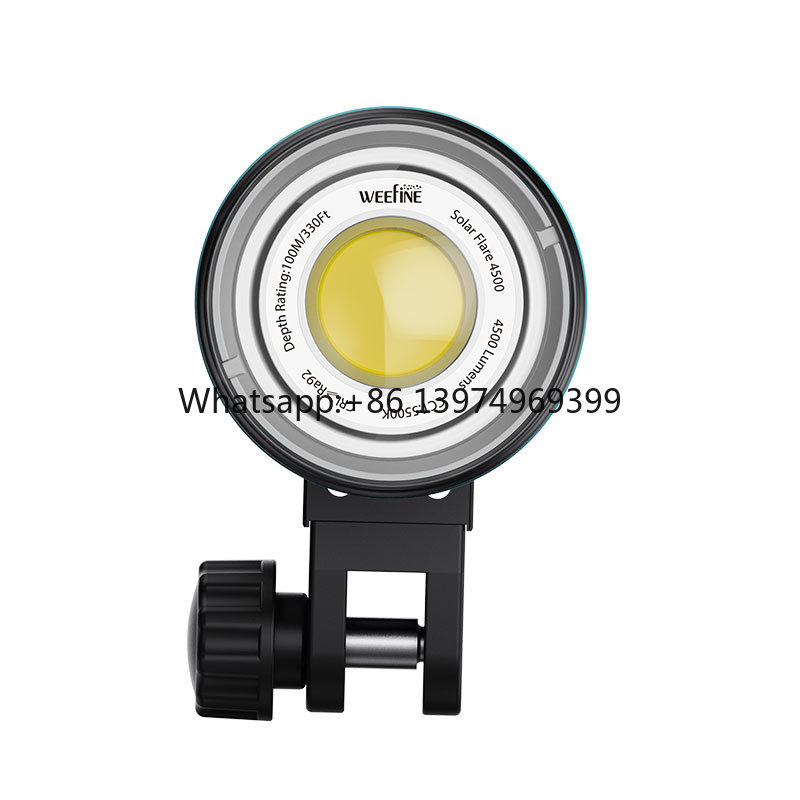Underwater Flashlight - WEEFINE SolarFlare 4500 WF102 Torcia Subacquea
