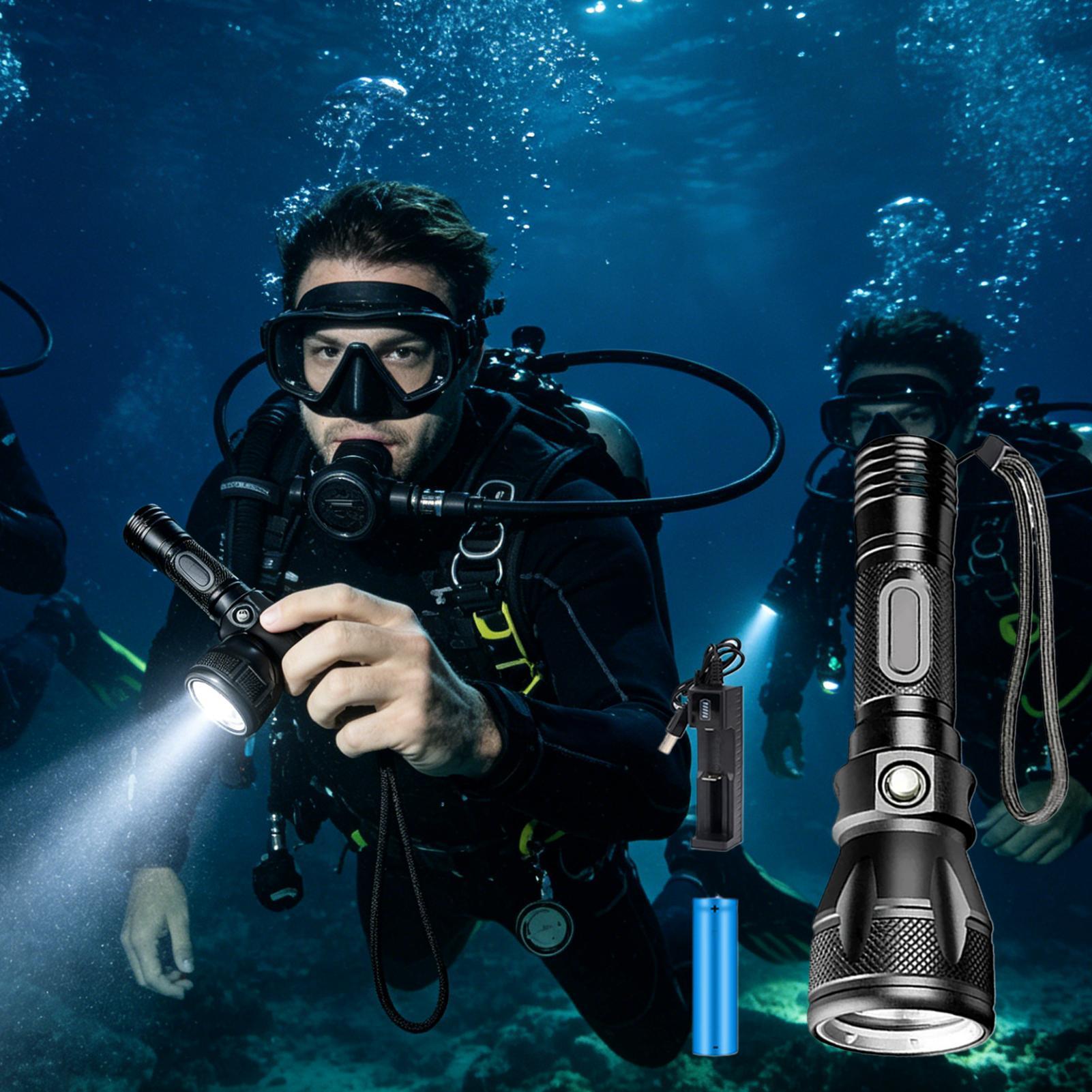Torcia Subacquea LED Ricaricab - Underwater Flashlight recensione e prezzo