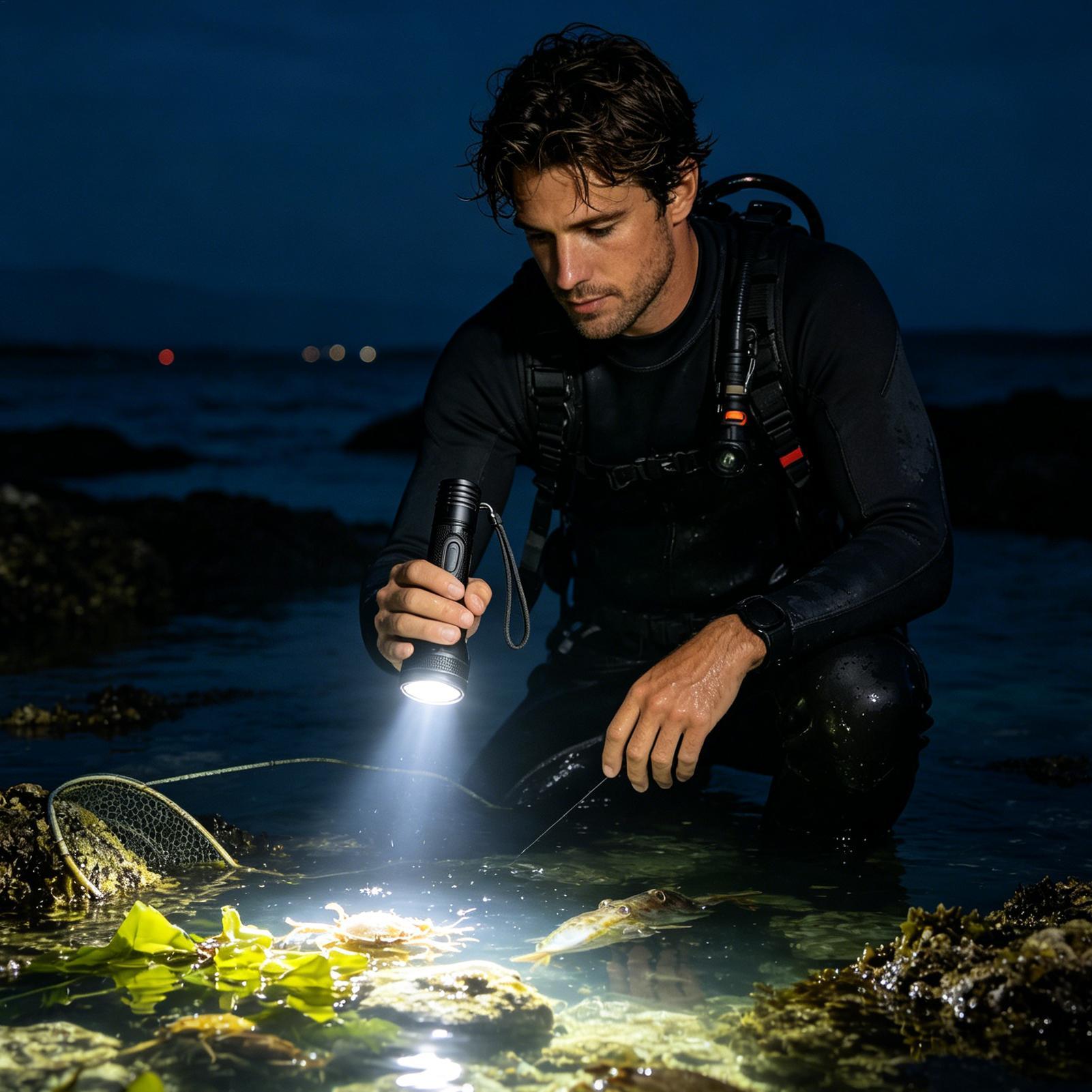 Torcia Subacquea LED Ricaricab - Underwater Flashlight recensione e prezzo