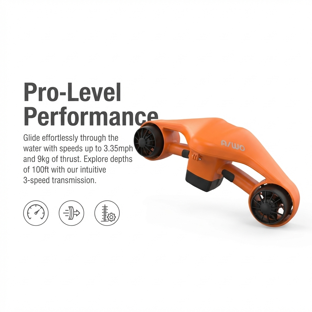 Scooter Subacqueo Elettrico 30 - Aquatic Diving recensione e prezzo