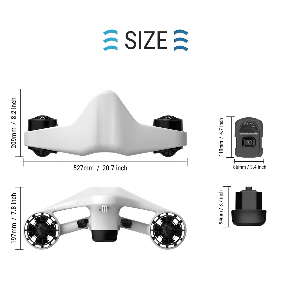 Scooter Subacqueo Elettrico 30 - Aquatic Diving recensione e prezzo