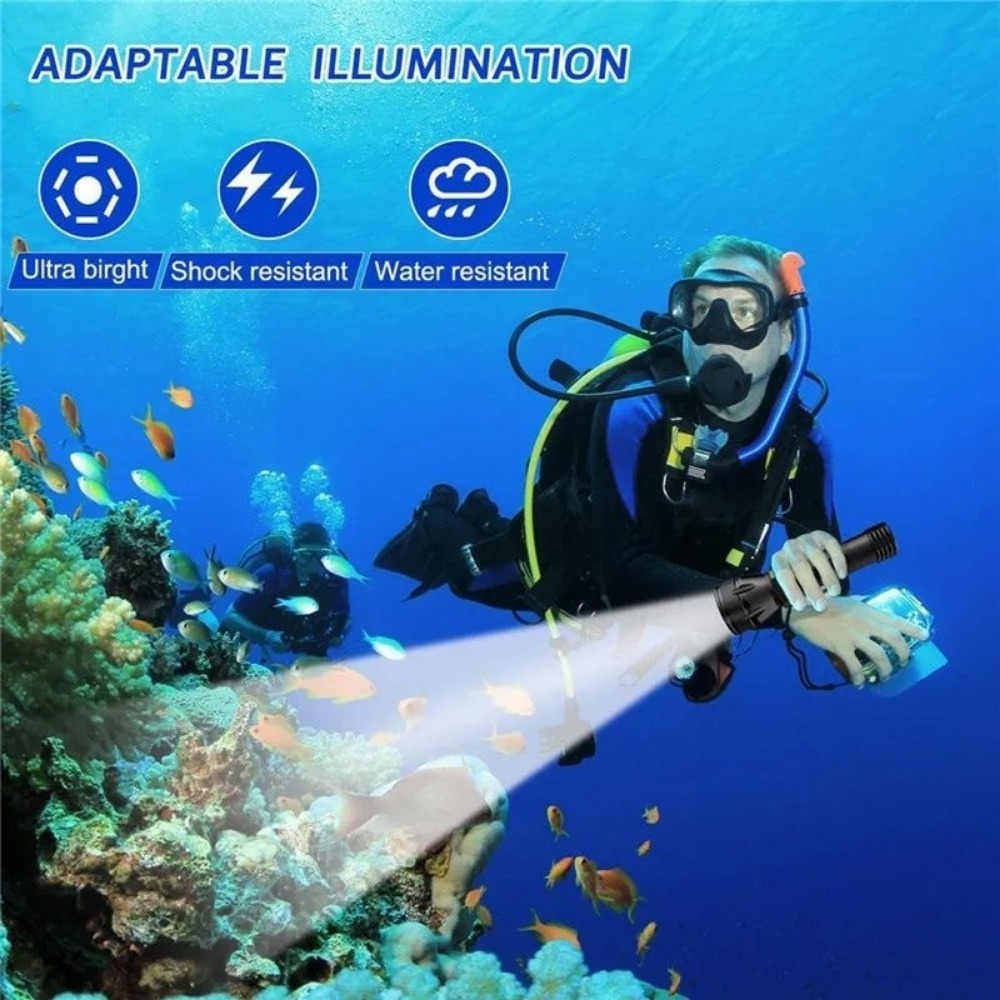 Torcia Subacquea Professionale - Underwater Flashlight recensione e prezzo
