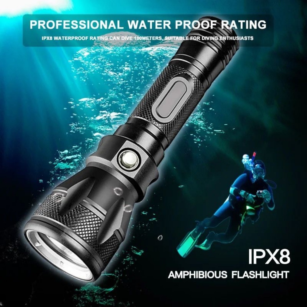 Torcia Subacquea Professionale - Underwater Flashlight recensione e prezzo