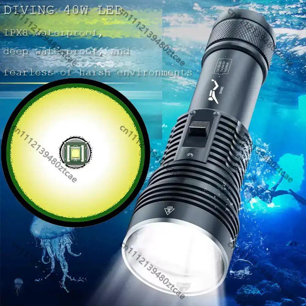 Torcia Subacquea Professionale - Underwater Flashlight recensione e prezzo
