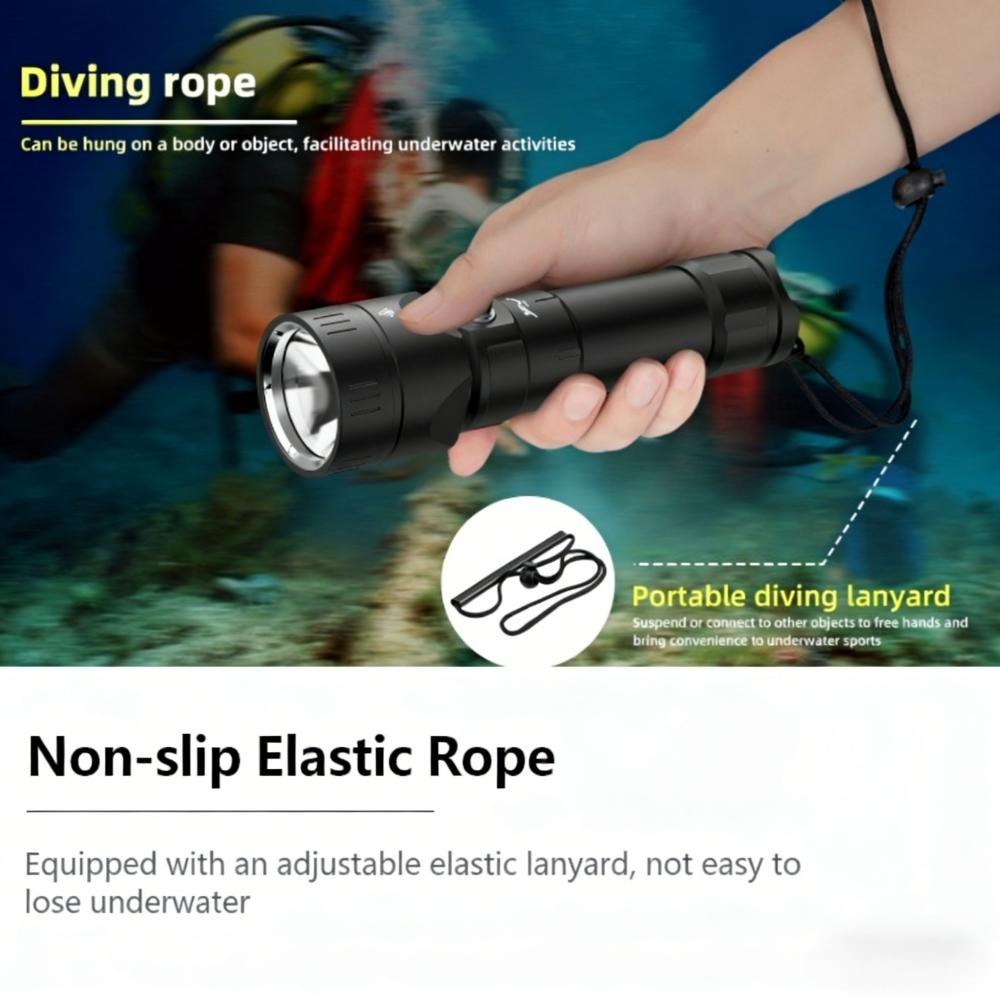 Potente Torcia Subacquea Imper - Underwater Flashlight recensione e prezzo
