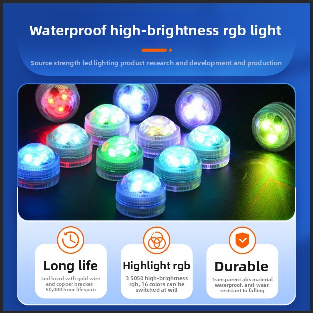 Telecomando RGB Flash decorati - Underwater Flashlight recensione e prezzo